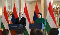 Հայաստանի և Հունգարիայի նախագահները հանդես են եկել մամուլի համար հայտարարություններով