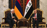 Le Président Vahagn Khatchatourian est parti en visite officielle en Irak