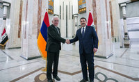 The President of the Republic met with the Prime Minister of the Republic of Iraq