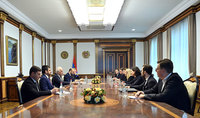 The President of the Republic received the parliamentary delegation of Denmark