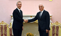 В президентской резиденции состоялась встреча Президента Республики и генерального секретаря НАТО