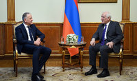 Հանրապետության նախագահն ընդունել է Հայաստանում Եվրամիության պատվիրակության ղեկավարին