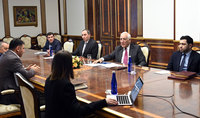 The President of the Republic received the Director of the "Modex" advisory company