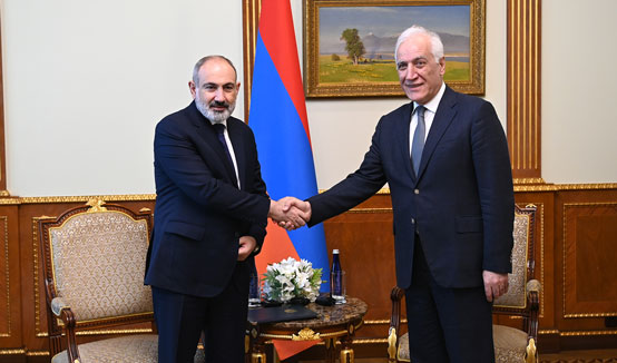 President Vahagn Khachaturyan met with Prime Minister Nikol Pashinyan