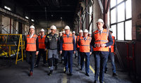 Президент Ваагн Хачатурян посетил производственные предприятия