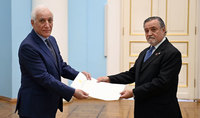 
Президент Ваагн Хачатурян принял верительные грамоты новоназначенного посла Аргентины в Армении