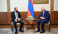President Vahagn Khachaturyan received Minister of Foreign Affairs Ararat Mirzoyan
