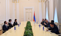 Президент Ваагн Хачатурян принял спикера парламента Андорры Карлеса Энсеньята Рейга