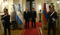President Vahagn Khachaturyan met with President of Argentina Javier Milei
