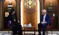 President of the Republic Vahagn Khachaturyan visited the Holy Martyrs Church in Abu Dhabi