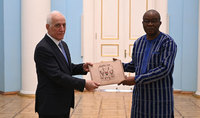 The newly appointed Ambassador of Burkina Faso to Armenia presented his credentials to President Vahagn Khachaturyan