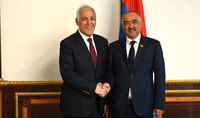 Նախագահ Վահագն Խաչատուրյանն ընդունել է Ղրղզական Հանրապետության խորհրդարանի նախագահ Նուրլանբեկ Տուրգունբեկ ուուլուին