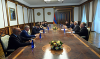 President Vahagn Khachaturyan met with Delegation of France-Armenia Friendship Group