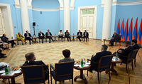 President Vahagn Khachaturyan received Delegation of High Representatives from Northern Europe and the Baltic States