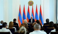 President Vahagn Khachaturyan met with representatives of the &ldquo;Hayastan&rdquo; All-Armenian Fund Staff