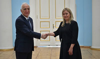 The newly appointed Ambassador of Switzerland to Armenia presented her credentials to President Vahagn Khachaturyan