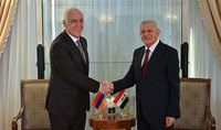 Le président de la République, Vahagn Khatchatourian, a rencontré le président de la République d'Irak, Abdul Latif Jamal Rashid