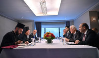 Հանրապետության նախագահը հանդիպել է Կոստանդնուպոլսի էկումենիկ պատրիարք Բարդուղիմեոս Առաջինի հետ