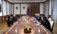 Նախագահ Վահագն Խաչատուրյանն ընդունել է Ֆրանչեսկո Գալլո Մացցեոյին