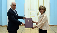 Ambassador of Egypt to Armenia Amal Afifi presented her credentials to President Vahagn Khachaturyan