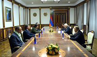 Նախագահ Վահագն Խաչատուրյանն ընդունել է իտալացի տենոր Վիտտորիո Գրիգոլոյին