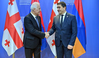 Նախագահ Վահագն Խաչատուրյանի հանդիպել է Վրաստանի խորհրդարանի խոսնակ Շալվա Պապուաշվիլիի հետ