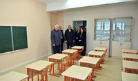 President Vahagn Khachaturyan visited the newly built school in Paruyr Sevak settlement