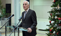 Le pr&eacute;sident Vahagn Khatchatourian a assist&eacute; &agrave; la r&eacute;ception du Nouvel An organis&eacute;e par la Banque centrale