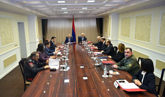 Նախագահ Վահագն Խաչատուրյանը մասնակցել է Անվտանգության խորհրդի հերթական նիստին