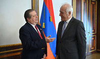 Նախագահ Վահագն Խաչատուրյանն ընդունել է Միջազգային հանրապետական ինստիտուտի եվրասիական տարածաշրջանի տնօրենին