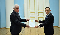 President Vahagn Khachaturyan received the credentials of the newly appointed Ambassador of Laos to Armenia