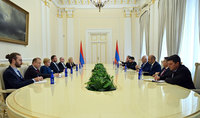 Նախագահ Վահագն Խաչատուրյանն ընդունել է Էստոնիայի արտաքին գործերի նախարար Մարգուս Ցահքնային
