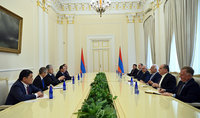 Նախագահ Վահագն Խաչատուրյանն ընդունել է Ղազախստանի արտաքին գործերի նախարար Երմեկ Կոշերբաևի գլխավորած պատվիրակությանը