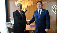 
President Vahagn Khachaturyan met with President of Mongolia, Ukhnaagiin Khurelsukh