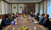 President Vahagn Khachaturyan received the President of the Belgian Chamber of Representatives, Peter De Roover