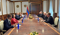 President Vahagn Khachaturyan received European Investment Bank Vice-President Karl Nehammer