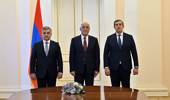Հանրապետության նախագահի նստավայրում տեղի է ունեցել դատավորի երդման արարողություն