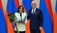 Հանրապետության նախագահի նստավայրում տեղի է ունեցել պարգևատրման հանդիսավոր արարողություն