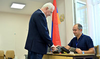 Հանրապետության նախագահը մասնակցել է ԱԺ հերթական ընտրություններին