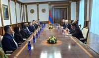 Նախագահ Վահագն Խաչատուրյանն ընդունել է &laquo;Save Armenia&raquo; հուդայա-քրիստոնեական միության պատվիրակությանը
