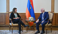 Նախագահ Վահագն Խաչատուրյանը հրաժեշտի հանդիպում է ունեցել Հայաստանում Դանիայի Թագավորության արտակարգ և լիազոր դեսպան Անն Թովթ Սորենսենի հետ

