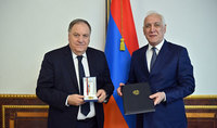 Նախագահ Վահագն Խաչատուրյանն ընդունել է Կիպրոսի Ներկայացուցիչների պալատում հայ համայնքի պետական ներկայացուցիչ Վարդգես Մահտեսյանին