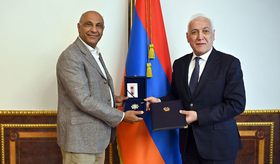 Նախագահ Վահագն Խաչատուրյանն ընդունել է Picsart  ընկերության հիմնադիր և գործադիր տնօրեն Հովհաննես Ավոյանին 