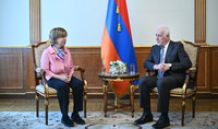  Նախագահ Վահագն Խաչատուրյանն ընդունել է Հայաստանում Եգիպտոսի դեսպան Ամալ Աֆիֆին