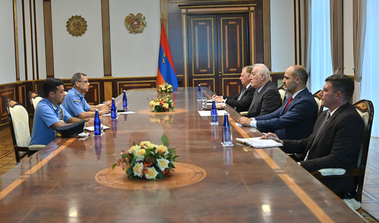 Նախագահ Վահագն Խաչատուրյանն ընդունել է Հնդկաստանի Ազգային պաշտպանության քոլեջի ղեկավար Մանիշ Կումար Գուպտայի գլխավորած պատվիրակությանը