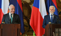 Հայաստանի և Չեխիայի նախագահները հանդես են եկել մամուլի համար հայտարարություններով