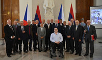 Նախագահ Վահագն Խաչատուրյանը Պրահայում երախտագիտություն է հայտնել Հայաստանին աջակցած չեխ փրկարարներին