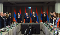 Նախագահ Վահագն Խաչատուրյանի նախագահությամբ տեղի է ունեցել &laquo;Հայաստան&raquo; համահայկական հիմնադրամի հոգաբարձուների խորհրդի տարեկան նիստը