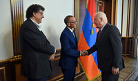 Նախագահ Վահագն Խաչատուրյանն ընդունել է &laquo;Save Armenia&raquo; հուդայա-քրիստոնեական միության պատվիրակությանը