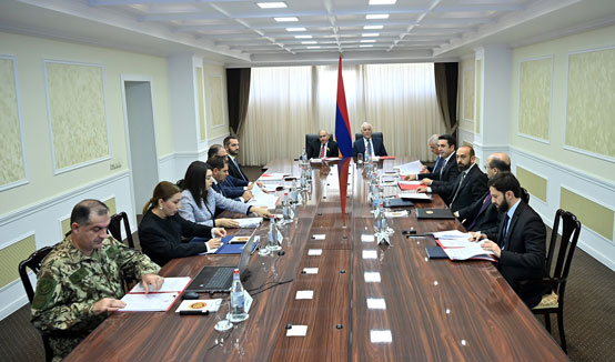 Նախագահ Վահագն Խաչատուրյանը մասնակցել է Անվտանգության խորհրդի հերթական նիստին